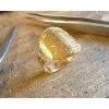 Bague pièce or 18 KT 10 Francs Coq fourche étroite 