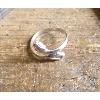 Bague argent serpent