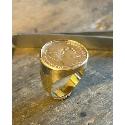 Bague pièce or 18 KT Homme 20 Francs Napoléon III