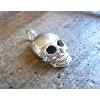 Pendentif argent tte de mort