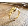 Bague or 18 KT chouette