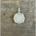 Pendentif argent 50 Centimes griffes 