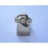 Bague or 18 KT serpent entrelac