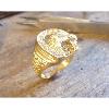 Bague or 18 KT fer  cheval