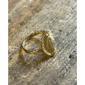 Bague or 9KT vierge miraculeuse (grand modèle) 