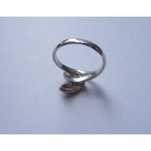 Bague En Argent Massif - Modèle Serpent Entrelacé - Taille 52 - Occasion - Fabriqué En France