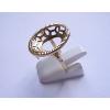 Monture bague pice or 18 KT panier reperc droit pour 10 Francs or