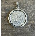 Pendentif argent 5 Francs lisse 