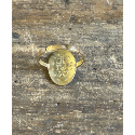 Bague or 9KT vierge miraculeuse (grand modèle) 
